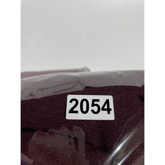 Adrienne Vittadini Cardigan S Yak Hair Wool Burgundy Quite Luxury Minimalist - Picture 10 of 11